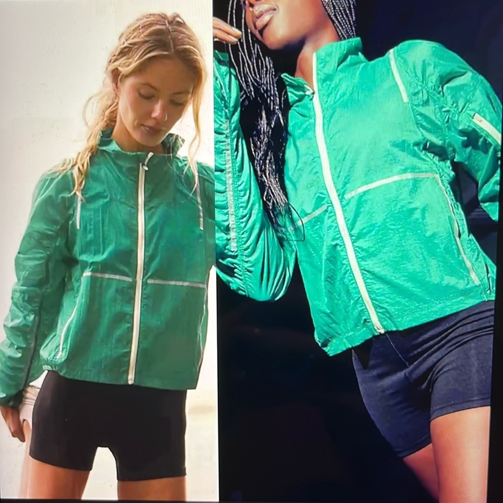 Free People windbreaker